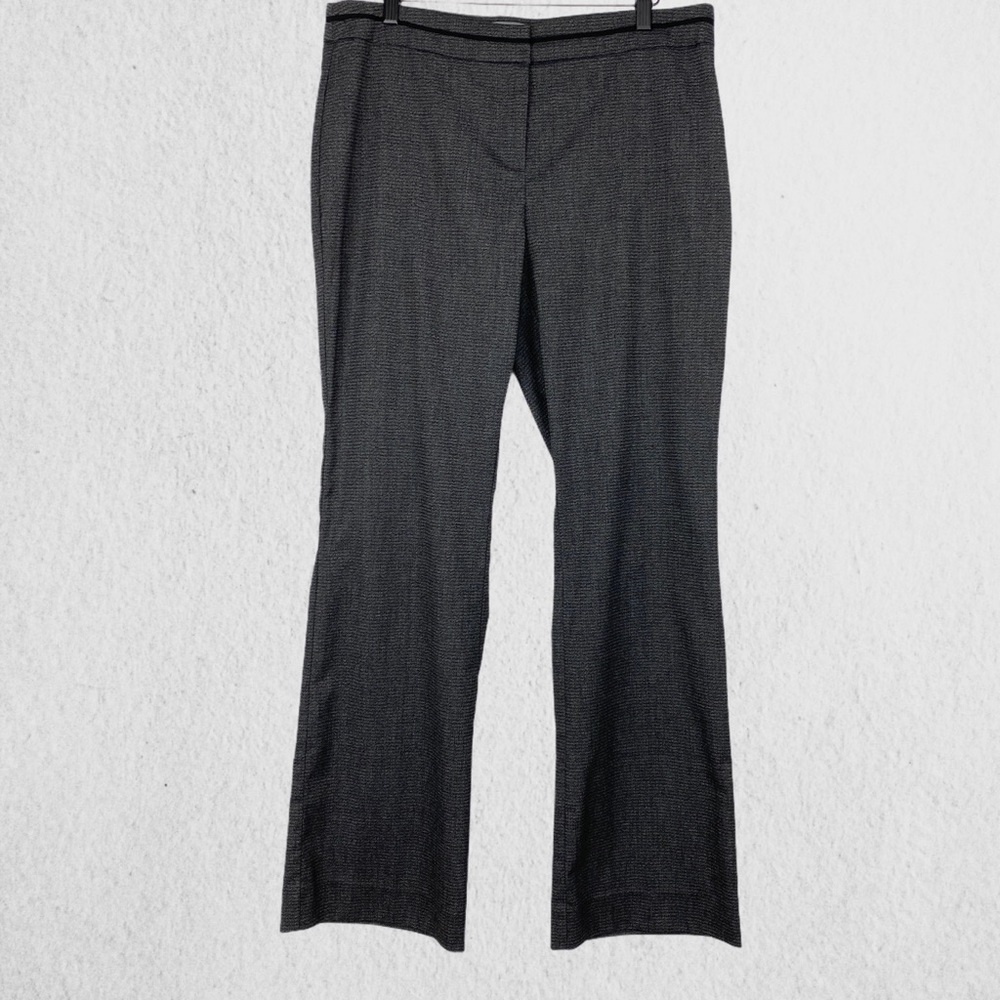 Le Chateau Tweed Viscose Blend Flare Leg Pant Sz12